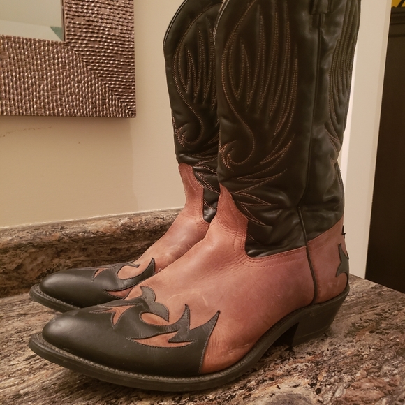 Mens Bullrider cowboy boots